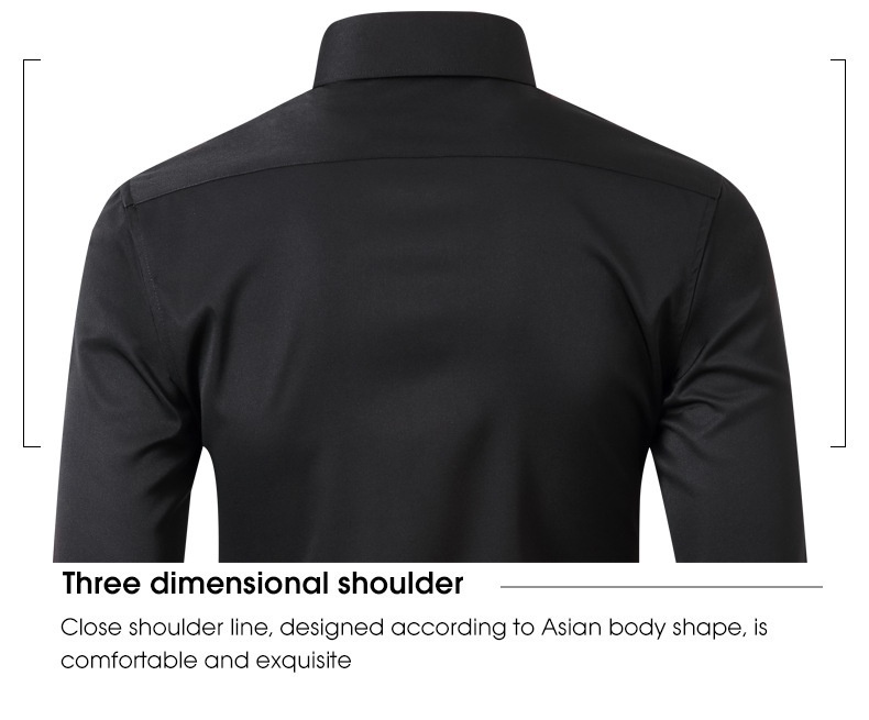 Menβs Premium Casual Shirt: The Perfect Slim Fit Long Sleeve Shirt for Office, Business & Everyday Style 2 men's slim fit shirt