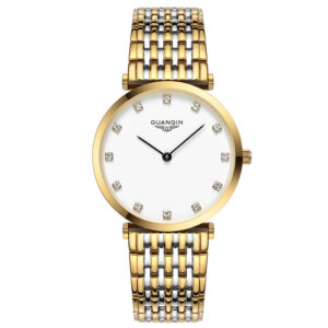 Women's Luxury Quartz Watch | Elegant Stainless Steel Bracelet Fashion Wristwatch with Sapphire Glass
