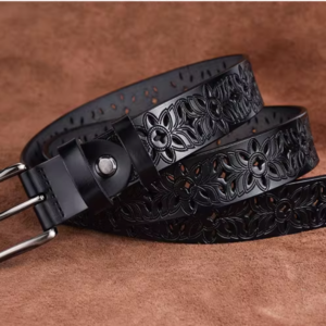 Women’s Genuine Leather Hollow-Out Floral Belt, Wide Cowhide Belt with Alloy Pin Buckle for Jeans 2 22E13BDC129FB9F662BFD5E2BBF22978 1