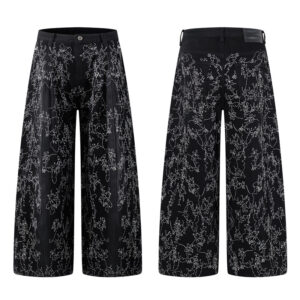 High-end Original Design Heavywork Wide-leg Jeans 5 3A461C4153E5C977FD3E491120C553ED 1