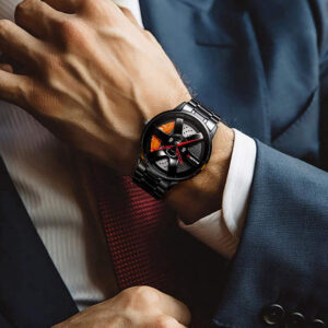 Deal of the day 78 NIBOSI Wheel Rim Mens Watches Top Brand Luxury Sport Car Watch Men Fashion Waterproof Men