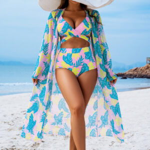 Mingyi Fashionable High-End Sexy Women's Swimwear Three-Piece Bikini Set 6 57E5D9FDC571166460A31F559AF8BCF0 2