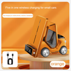 Wireless Chaarger Stand 5 In 1 Alarm Clock For IPhone 15 14 13 12 Pro Max 8 X XS XR iWatch 8 7 6 5 Airpods Fast Charging Station 7 85315E0D64EDB1F2339593D4193A63AF 1