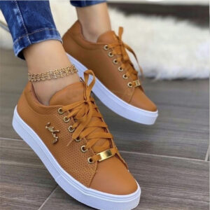 Oversize Single Shoes for Women, Round Toe, Thick Sole Women's Shoes 2 8CA020A3652DBCF3E11EA6456F37F25C 1