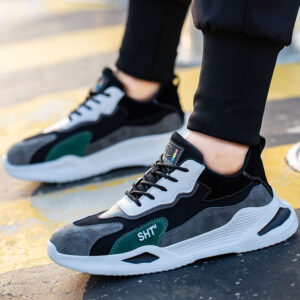 New Men's Anti Smash And Anti Puncture Breathable Work Sneaker Steel Toe Cap Protective Shoes Safety Shoes 7 8DAA8D71DA6D3256FCD360B3A901675D 1