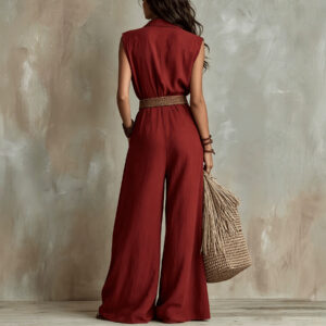 Sleeveless jumpsuit 3 AC7A7A4315A78AE66157C48788F2A8C2 1