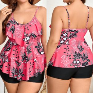 Separate Tankini Swimwear Plus Size 5 E751E7C65A10979273BDFE946ABCE3C8 1