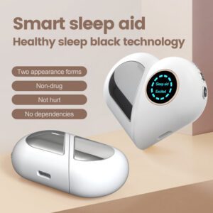 Ems Microcurrent Sleep Instrument New Smart Sleep Treasure Handheld Refreshing Instrument Portable Heart-Shaped Lost Sleep Aid