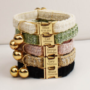 Pet Collars Can Be Engraved, New Cat Collars, Dog Collars, Cute Bell Collars, Batch
