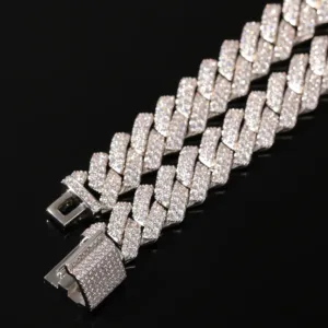 UWIN 13mm Micro Pave Prong Cuban Chain Necklaces Fashion Hiphop Full Iced Out Cubic Zirconia Jewelry 7