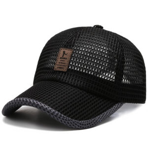 Men's Breathable Mesh Baseball Cap | Quick Dry Outdoor Sports Hat with Sunshade Design