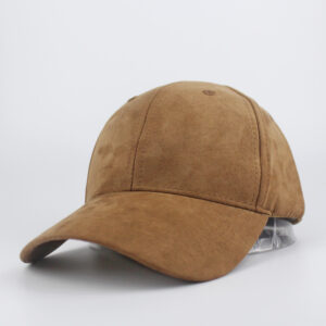 Premium Suede Baseball Cap for Men & Women | Adjustable Vintage Style Casual Peaked Hat