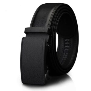 Deal of the day 100 Men's leather belt with automatic buckle