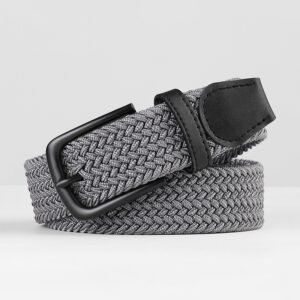 Deal of the day 100 Woven Leather Belt Men's Pant Women's Jeans