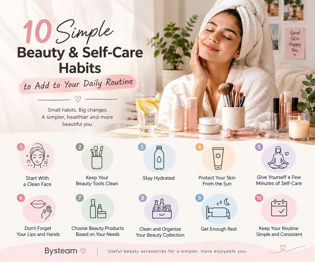 10 Simple Beauty Self Care Habits